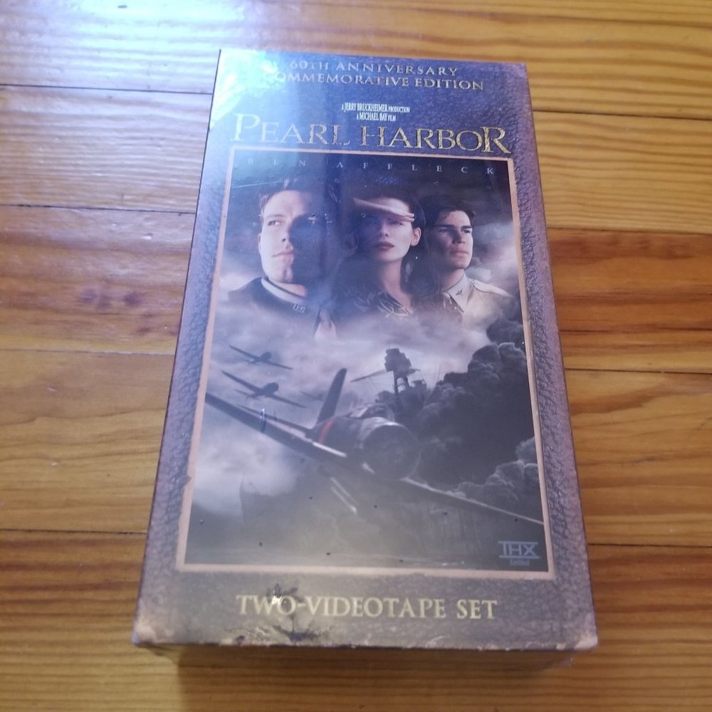 Pearl Harbor VHS Set NEW Sealed‎ 2 Tape Set